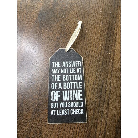 Drinking Wine Sign - Picture 5 of 9